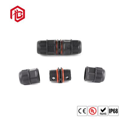 China Screw Locking 2 Pin L Type Underground Cable Connector for sale