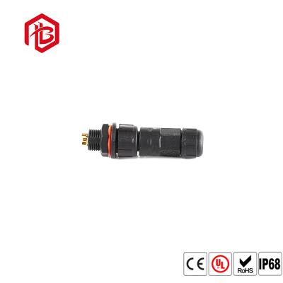China Gold Plated Contact IP68 Waterproof Panel Mount Connector for sale