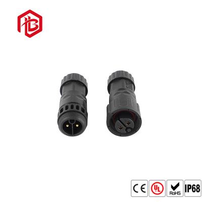 中国 黒いナイロンM19 IP67 IP68はコネクターを防水します 販売のため