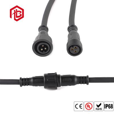 Chine 2 3 4 Pin à vis de sécurité 22AWG imperméabilisent le cable connecteur à vendre