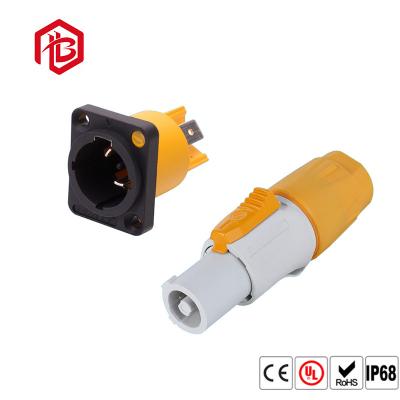 China Conector de fijación de vaivén rápido de Ethernet de la prenda impermeable RJ45 en venta