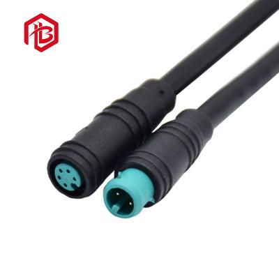 China Electric Bike M6 Male 300V 3 Pin Waterproof Connector for sale
