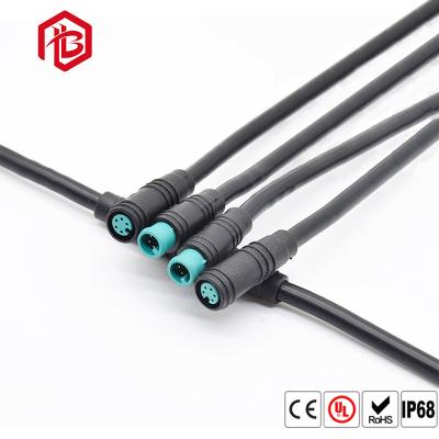 China Red Small Size 2 Pin IP68 Multi Pin Connector Plugs For Electrical Bike for sale