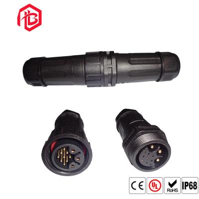 China Black Ip67 10A Waterproof Connectors PVC Nylon M25 Connector for sale