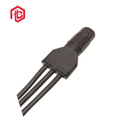 China IP67 2 3 Pin L20 Waterproof Outdoor Plug Screw Three Ways Connector for sale