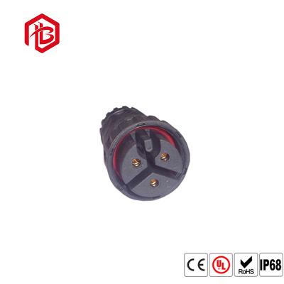 China Male To Female Ip67 M23 Molded Cable Connector 3 Pin PA66 Nylon Material for sale