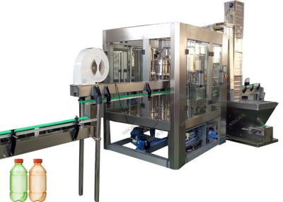 China Máquina de enchimento carbonatada de baixo nível de ruído do refresco para a garrafa do plástico do ANIMAL DE ESTIMAÇÃO à venda