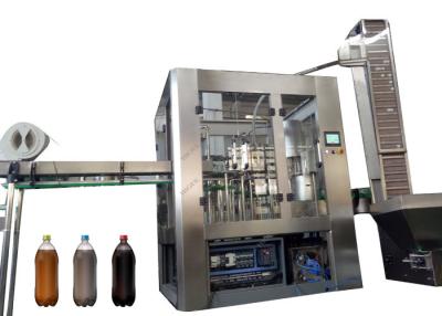 China 3 In 1 Monoblock Carbonated Soft Drink Filling Machine 10 Capping Head for sale