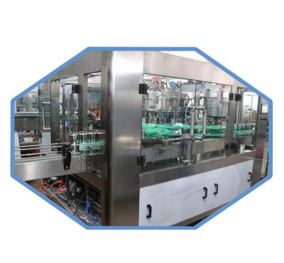 China Beverage Can Filling Machine , 2-1 Full Automatic Carbonated Juice Machine for sale