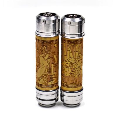 China new product fit with 510 vaporizer mod huge vapor mechanical mod bamboo mod for sale