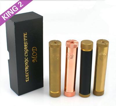 China 2014 New E-cigarettes Brass King Mod/Surefire Dusted Brass Knurled King Mod II king V2 Mod for sale
