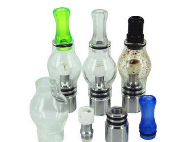 China Top selling glass wax vaporizer wax atomizer,dry herbs or wax burner electronic cigarette for sale