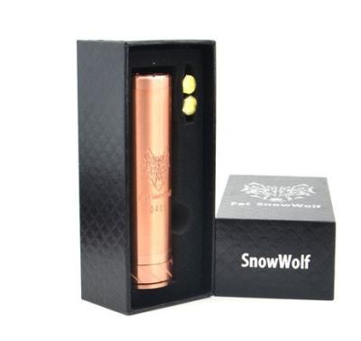 China China wholesale ecig mod 1:1 clone fat snowwolf mod clone newest 26650 fat snow wolf mod for sale