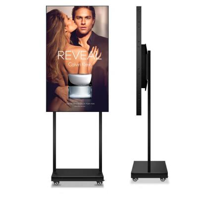 China 4K 49 Inch Floor Standing lCD Advertising Display 16.7M for sale