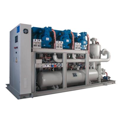 China Parallel Refrigeration 4 Hp 5 Hp Condensing Unit With Multi Compressors for sale