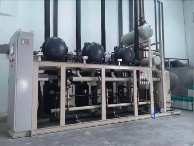 China Cold Room Parallel Scroll Condensing Unit Compressor Rack en venta