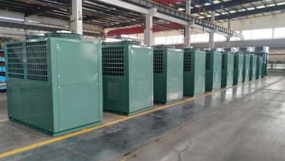 中国 理性的なR134aの空気は冷蔵室の低温貯蔵のための凝縮の単位の蒸化器を冷却した 販売のため