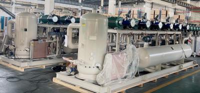 China A unidade 6 405Hp de condensação paralela com compressores do parafuso submete à venda