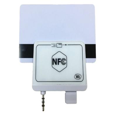 China Portable NFC Audio Jack Card Reader , 13.56 Mhz RFID Reader ACR35 for sale