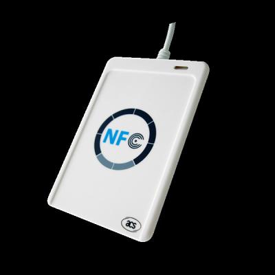 China Lector de NFC de ISO14443 ACR122U-A9 RFID, 13,56 megaciclos de tarjetas de peso del lector 70g en venta