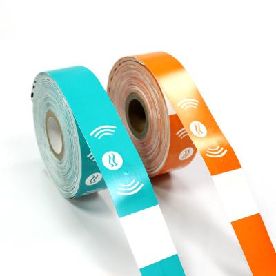 China Disposable thermal PP paper RFID Bracelets patient ID wristbands for Hospital for sale