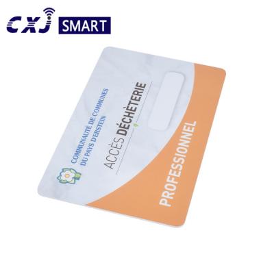 China 13.56mhz Plastic RFID Contactless Access Control smart ID NFC Card for sale