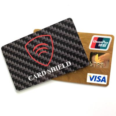 China Wallet RFID NFC Card , HF RFID Blocking Card anti hacking anti scan for sale