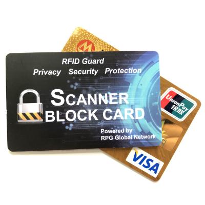China RFID Blocking credit card for Secure for sale