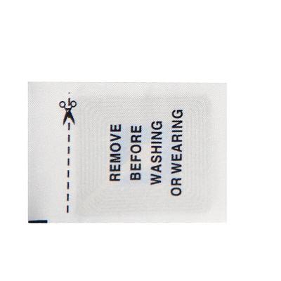 China Clothing RF Soft Label , EAS security label With Fabric for Woven Sew Clothes for sale