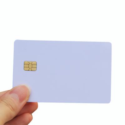 China SLE4442 RFID plastic pvc smart contact chip Card for sale