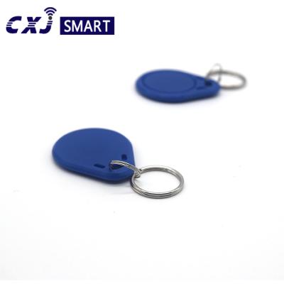 China 13.56Mhz ABS Access Control Key Tag , RFID NFC tag keychain Waterproof for sale