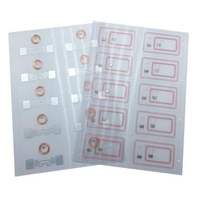 China Proximity Smart Card Inlay Prelam Sheet Nfc 1k Chip Iso 14443a for sale
