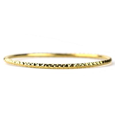 China Gold Jewelry Bracelet 925 Silver With 18K Gold Plating Bangle For Woman à venda