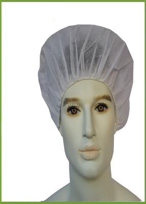 China 18'' 21'' 24'' Disposable Hair Cover , Disposable Nurse Cap Economic For Operating Room for sale