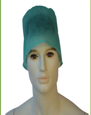 China Spunbond Fabric Disposable Bouffant Scrub Caps  61x14 Cm High Tensile Strength for sale