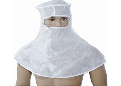 China Medical Over Shoulder Surgery Head Cover , Cleanroom Beard Covers Non Woven for sale