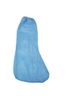 China Hygiene  Non Woven Shoe Cover , Blue Shoe Covers Disposable Against Cross Contamination for sale