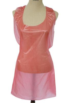 China Acid Proof  Eco Friendly Disposable Aprons Convenient Universal Size LDPE HDPE CPE for sale