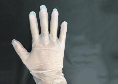 China Guantes libres del vinilo del polvo liso, guantes estéril disponibles Eco amistoso en venta