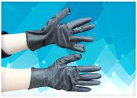 China High Flexural Surgical Hand Gloves Oil Resistant Rolled Cuff For Clinic Hospital for sale