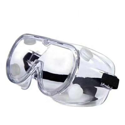 China Las gafas de seguridad quirúrgicas del virus anti incluyeron completamente el artículo anti de la prueba del polvo del rasguño en venta