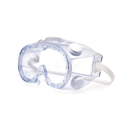 China Transparent Surgical Safety Glasses Impact Resistant Polycarbonate Material for sale