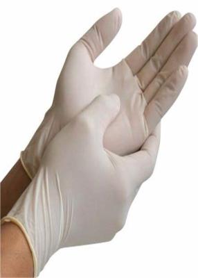 China Synthetic Disposable Hand Gloves , Surgical Rubber Gloves Abrasion Resistant for sale