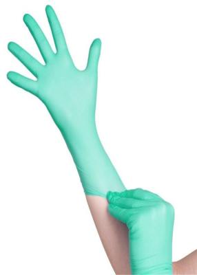 China Durable Clear Plastic Kitchen Gloves , Sterile Rubber Gloves  No Color Difference for sale