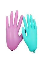 China Textured Finger Tips Surgical Rubber Gloves Natural Rubber Feel  Enhanced Grip for sale