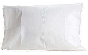 China White Color Disposable Pillow Covers Nonwoven Fabric Customized Width for sale