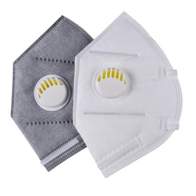China Folding FFP2 Respirator Mask White Color For Electronic Manufacturing for sale