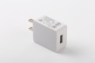 China 6W Max 5V 1A USB Charger OCP OLP OVP Protection UL FCC CE CB Approved for sale