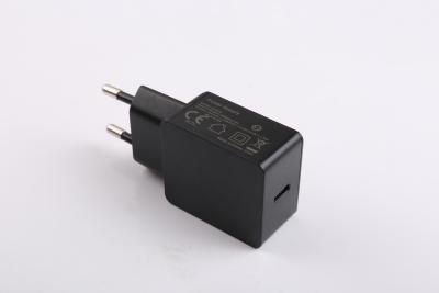 China Travel USB Power Adapter 20W PD AU EU US UK Plugs 5V 3A 9V 2.22A 12V 1.67A for sale