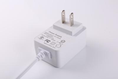 China 12W Power Switch Adapter ABS PC 12V Switching Adapter FCC UL UKCA SAA KC PSE for sale